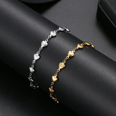 Heart Chain Anklet