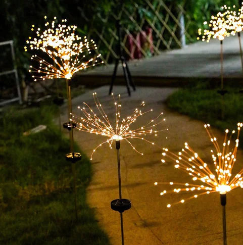LED Solar Firework Light