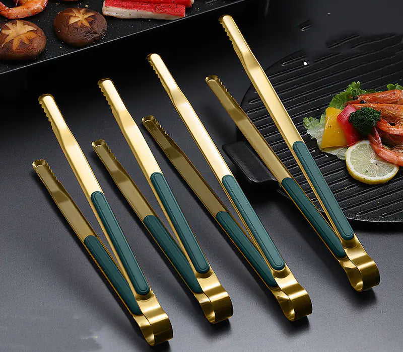 Steel Barbecue Tongs