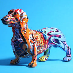 Colorful Dog Ornament