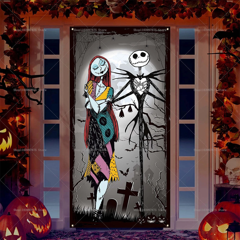 Halloween The Nightmare Before Christmas Decor Door Banner