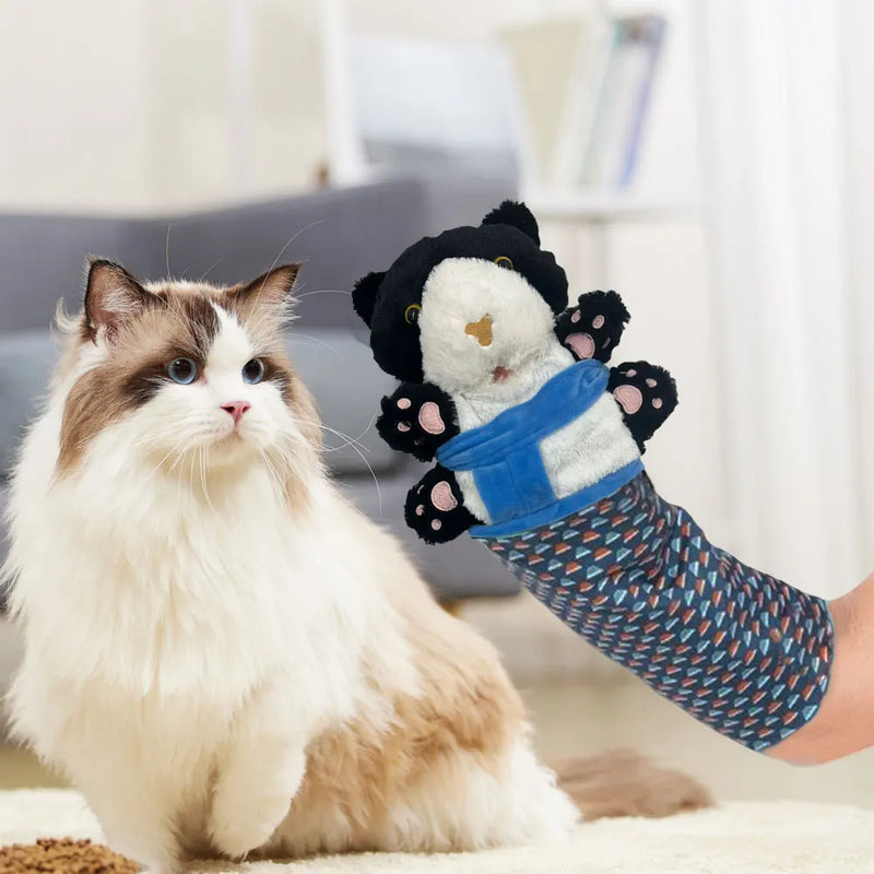 Cat Hand Puppet Stuffed Animal