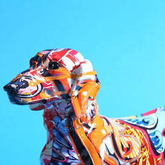 Colorful Dog Ornament