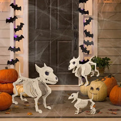 Halloween Animal Skeleton Decor