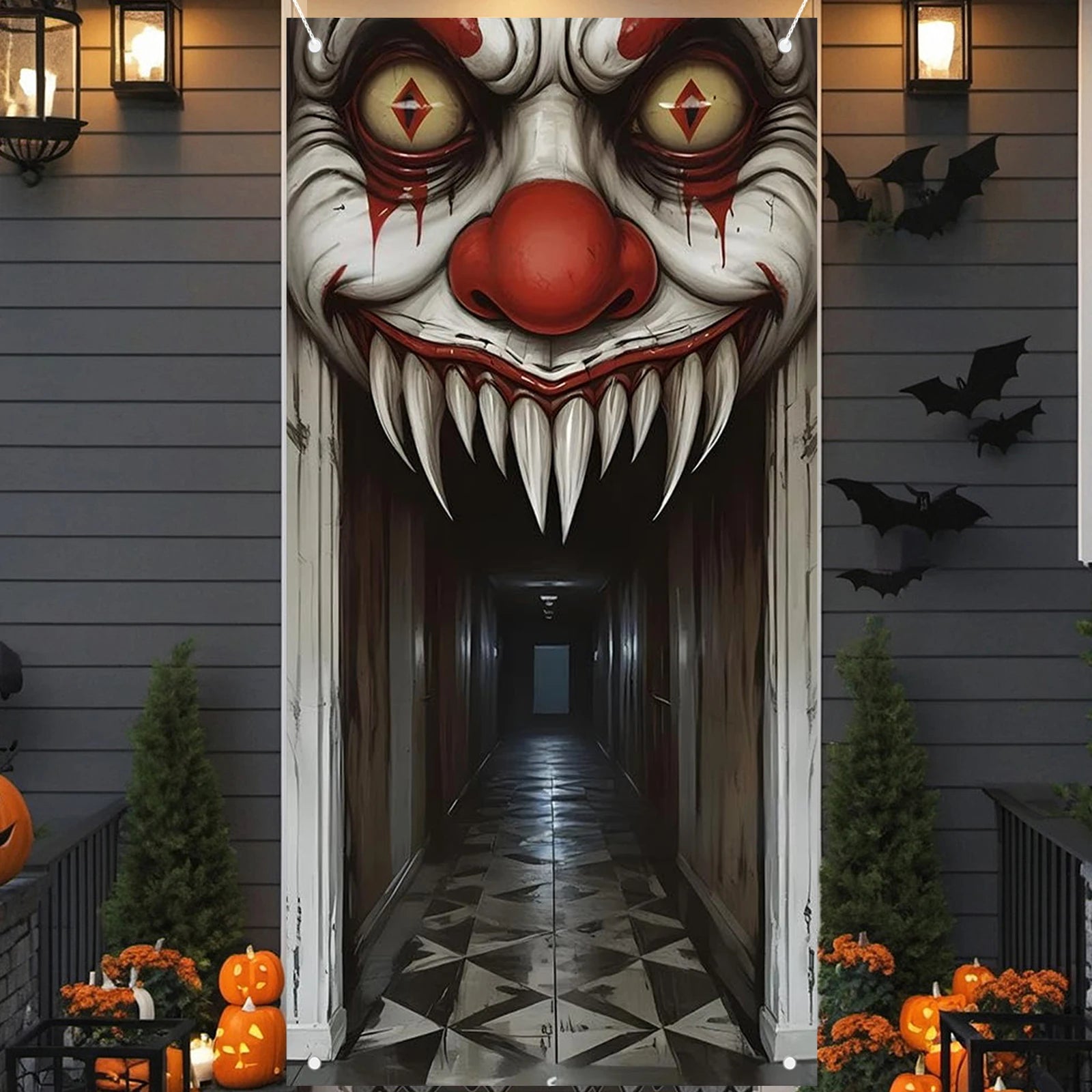 Halloween Indoor and Outdoor Haunted House Themed Decoration