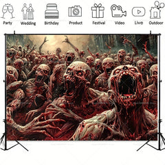Halloween Party Zombie Wall Decorations