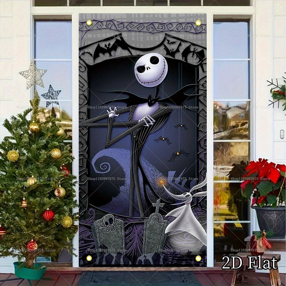 Halloween The Nightmare Before Christmas Decor Door Banner