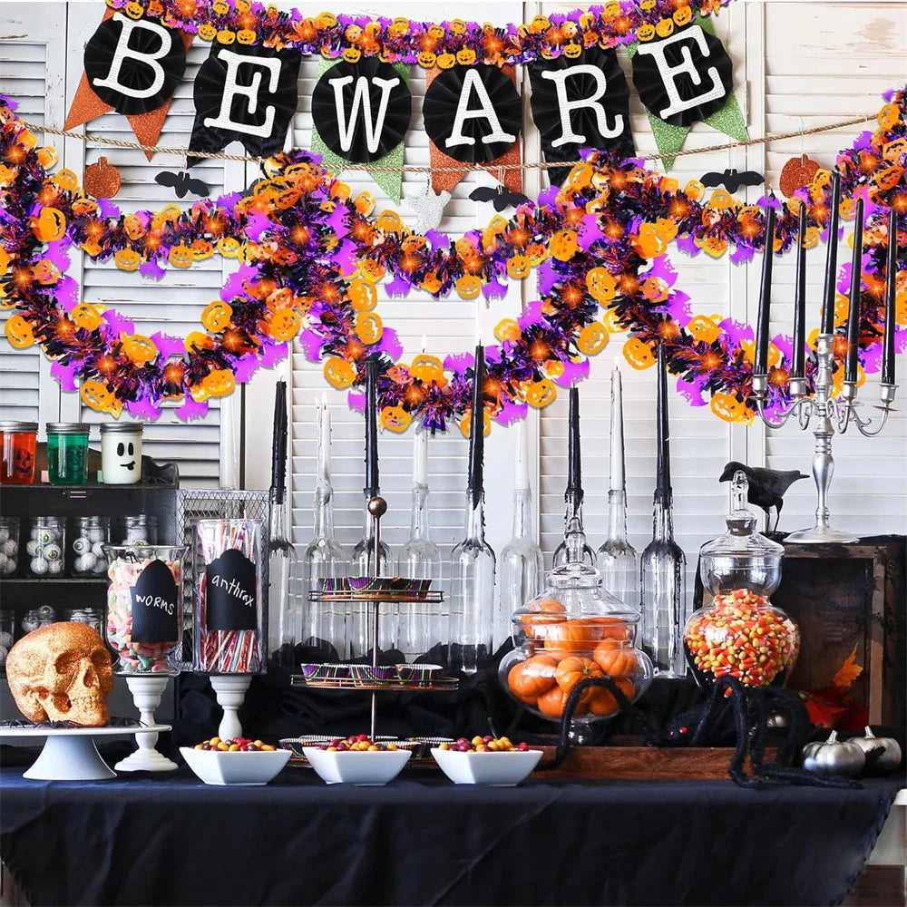 Halloween Tinsel Decoration