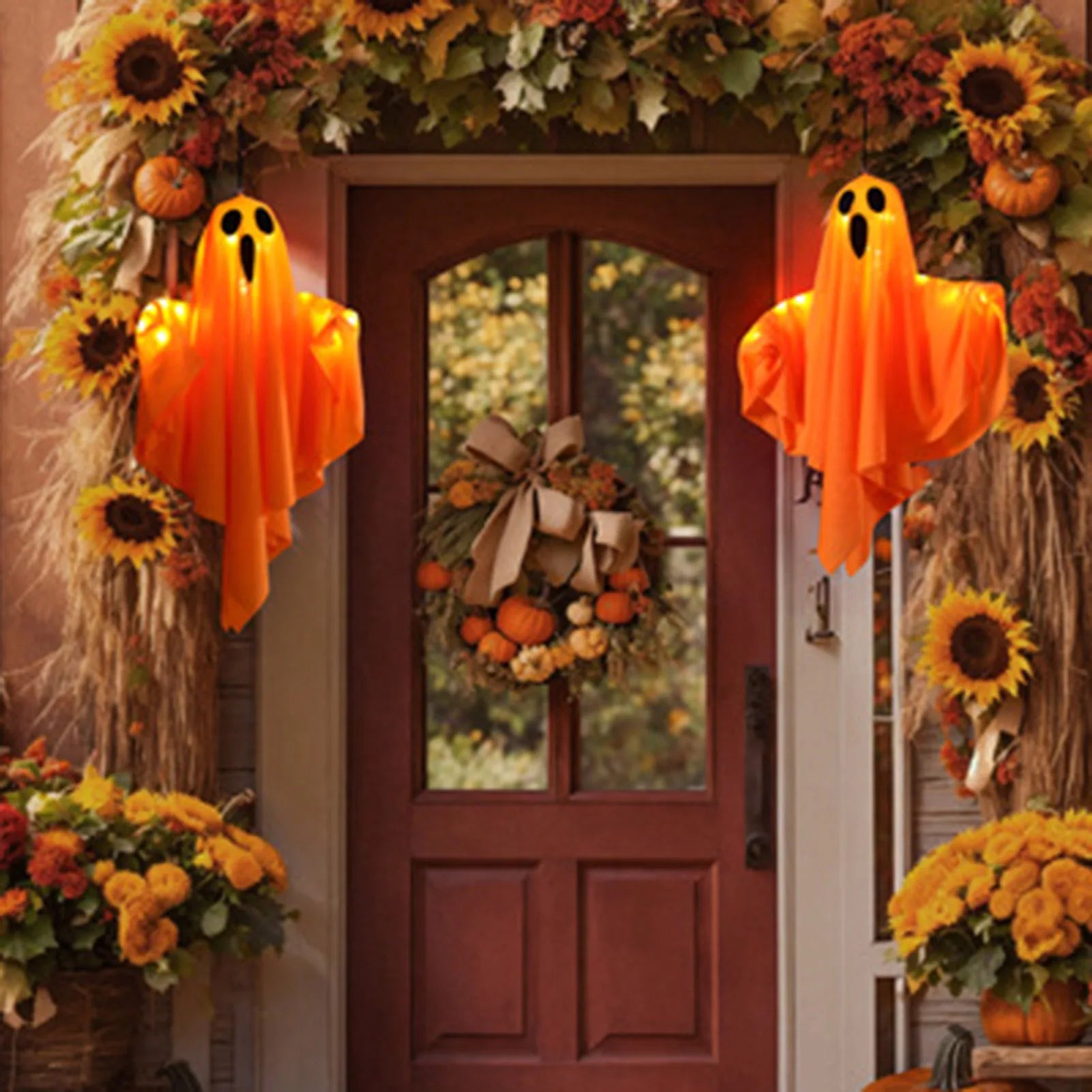 Halloween Spooky Ghost Lights Decorations