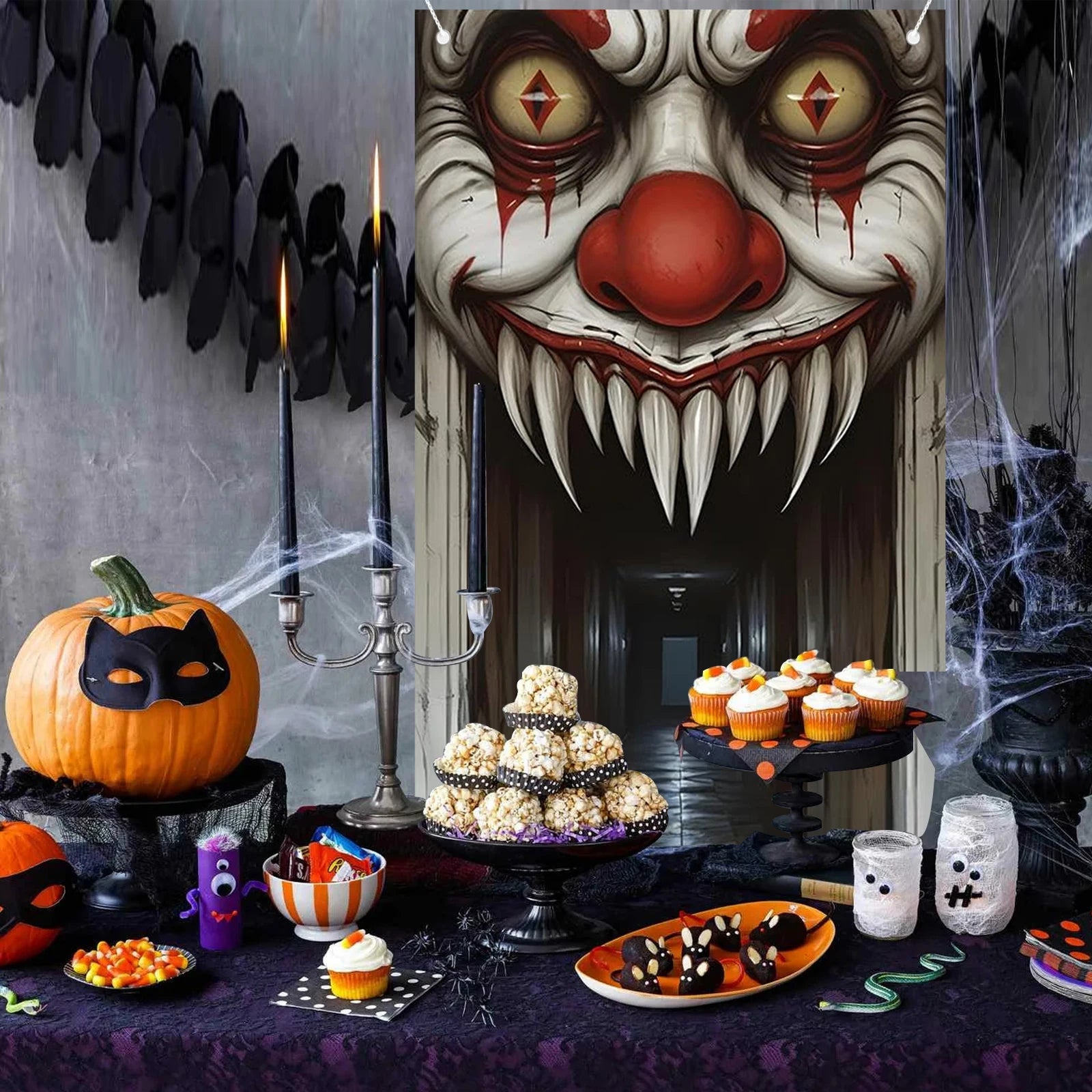 Halloween Indoor and Outdoor Haunted House Themed Decoration