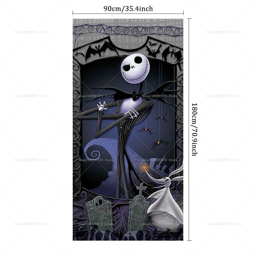 Halloween The Nightmare Before Christmas Decor Door Banner