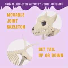 Halloween Animal Skeleton Decor
