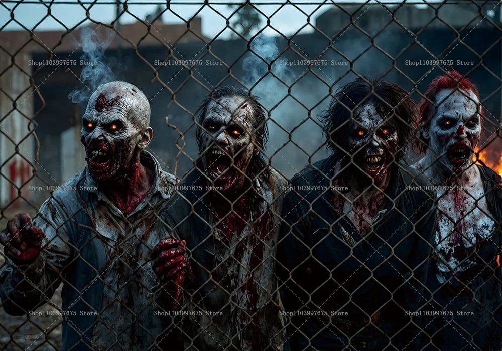 Halloween Party Zombie Wall Decorations