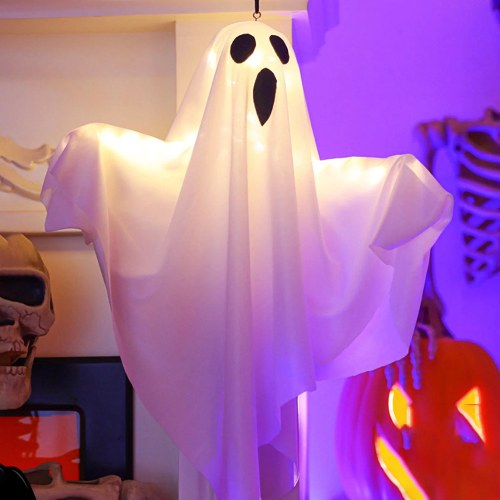 Halloween Spooky Ghost Lights Decorations
