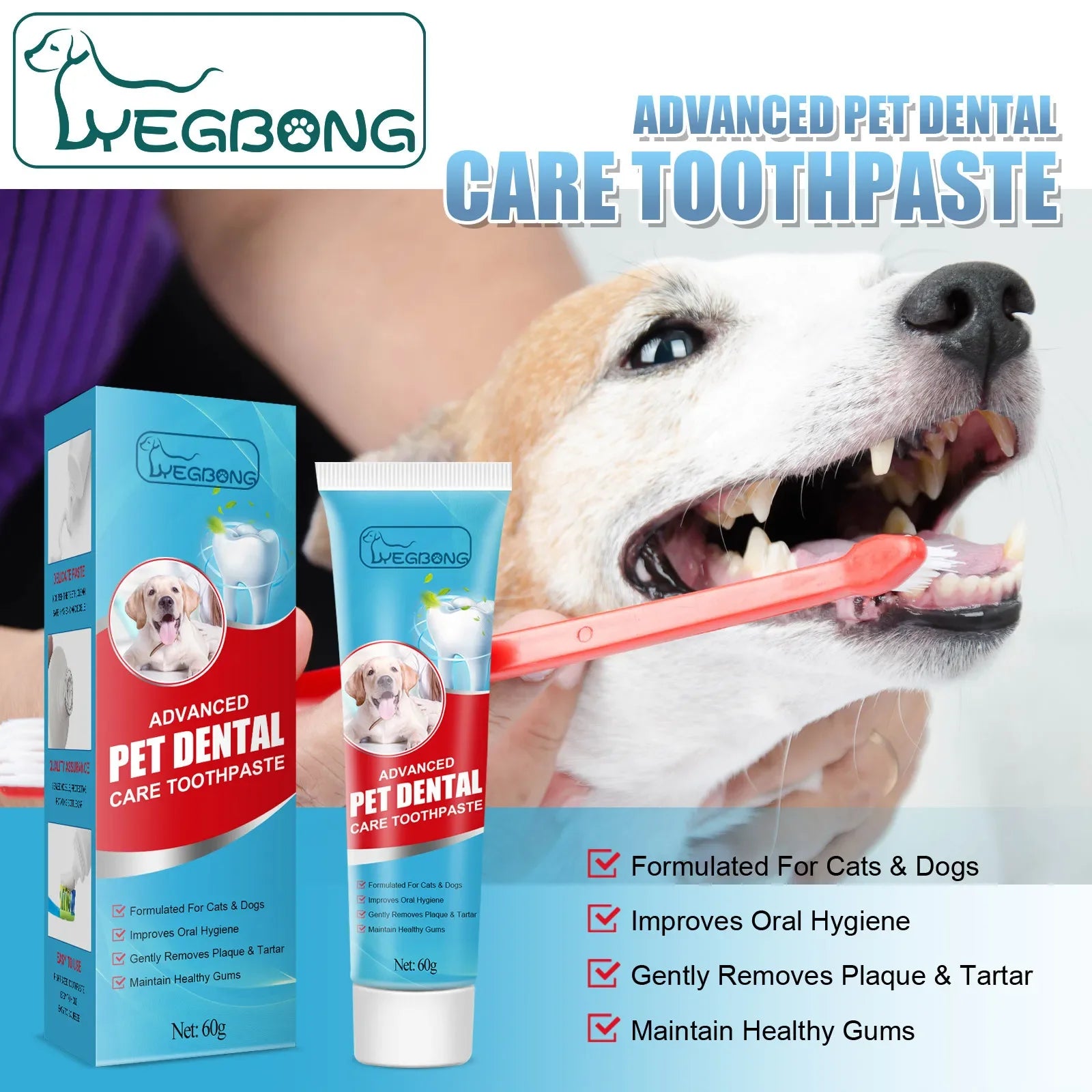 Cats Dogs Toothpaste