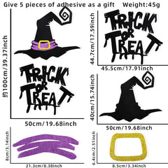 Halloween Skeleton Stickers Decor for Room, Door and window