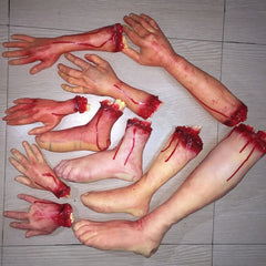 Halloween Fake Blooded Hand and Limbs