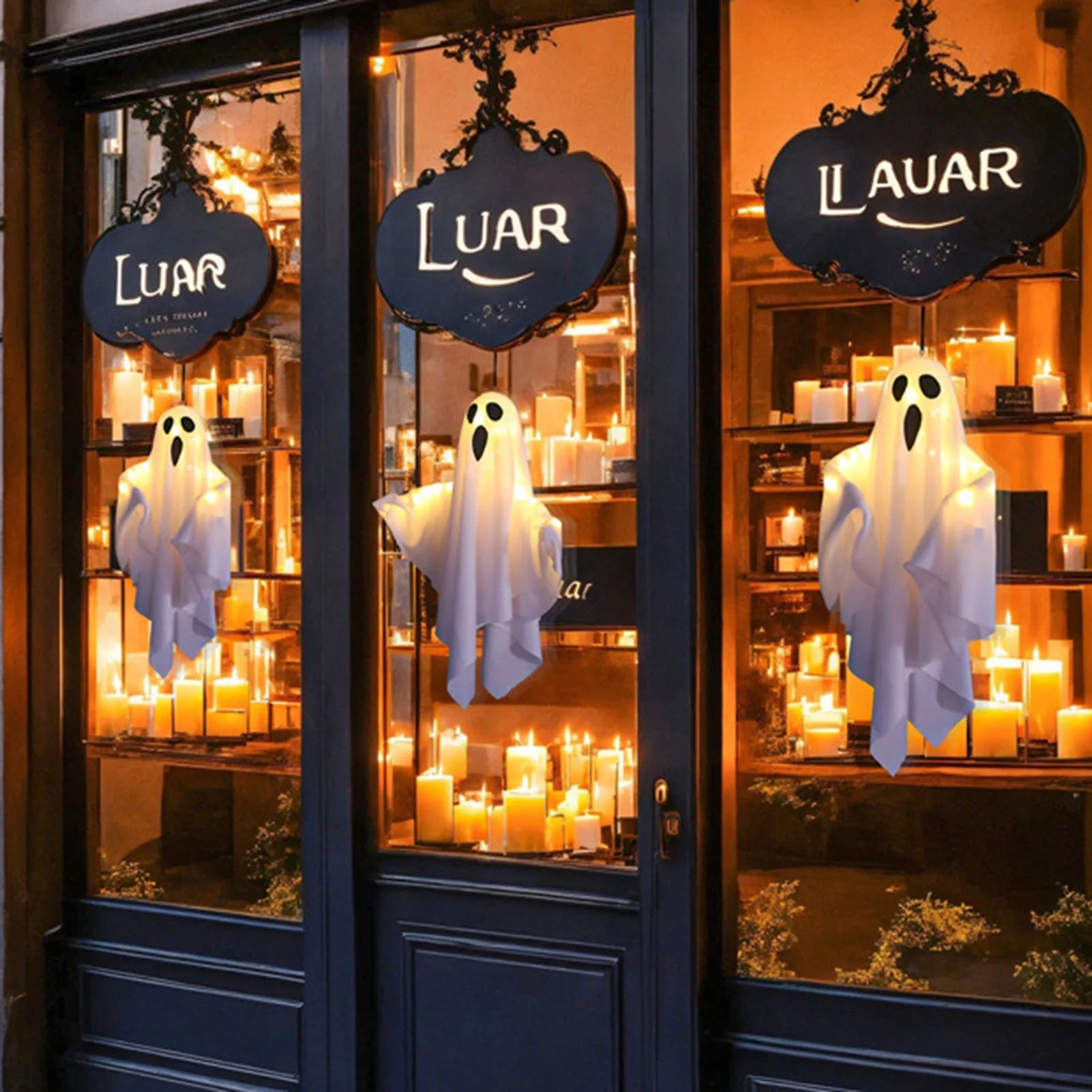 Halloween Spooky Ghost Lights Decorations