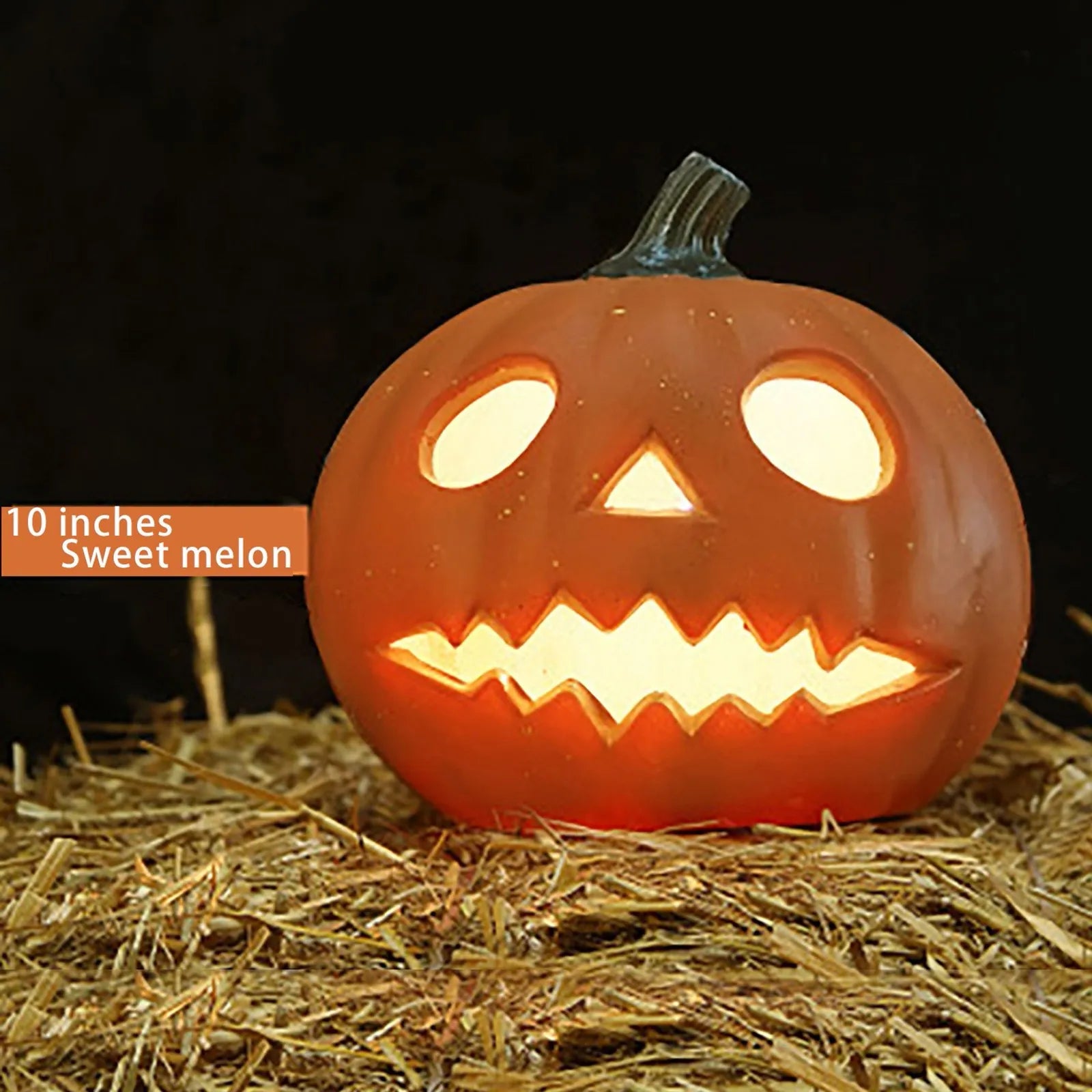 Halloween Led Vintage Style Hollow Pumpkin
