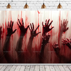 Halloween Party Zombie Wall Decorations