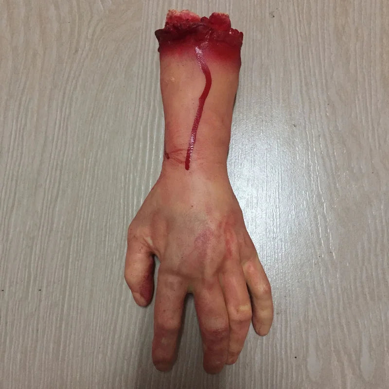 Halloween Fake Blooded Hand and Limbs