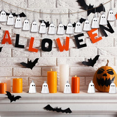 Halloween Hanging Ghost Ornaments