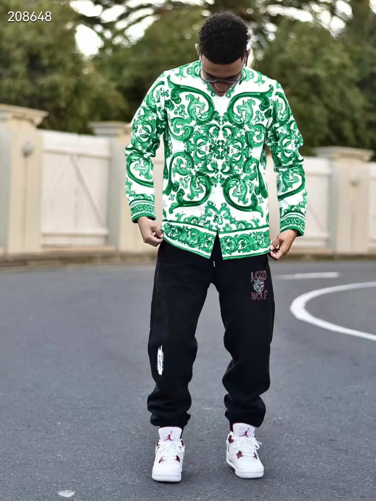 Men's Shirt Popular European Design Party Style