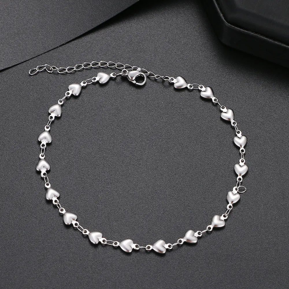Heart Chain Anklet