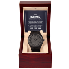 Wooden Watch - To My Husband