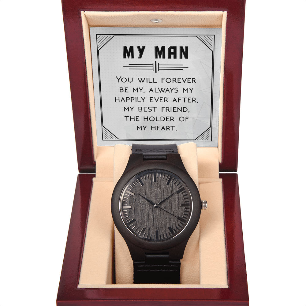 Wooden Watch - My Man