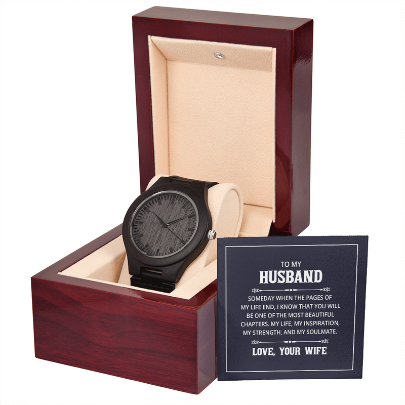 Wooden Watch - To My Husband