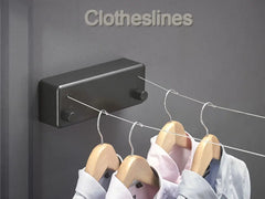 Indoor Clothes Line Bathroom Drying Rack