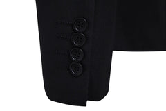 Mens Casual Slim-fit Suit for Weddings Evening Dress and Work