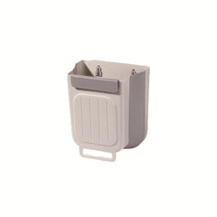 Kitchen Foldable Trash Can, Household Cabinet Hanging bin.