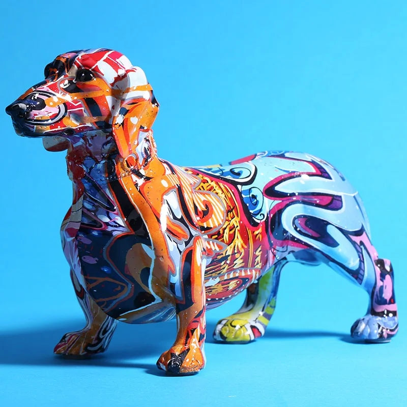Colorful Dog Ornament
