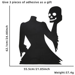 Halloween Skeleton Stickers Decor for Room, Door and window