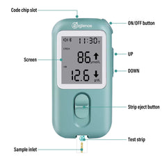 Multifunctional Blood Creatinine HB eGFR Meter For Renal function kidney disease creatinine urea with 25 Creatinine test strip