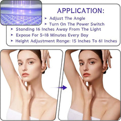 200W UV Tanning Lamp with Adjustable Tripod