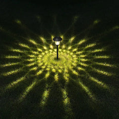 Outdoor Solar Lights with Vibrant Pattern