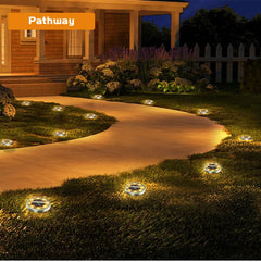 Outdoor Solar Lights for Patio Pathway