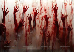 Halloween Party Zombie Wall Decorations