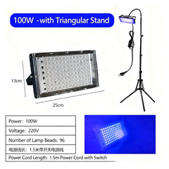 200W UV Tanning Lamp with Adjustable Tripod