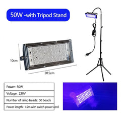 200W UV Tanning Lamp with Adjustable Tripod