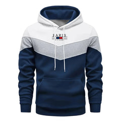 Mens Paris Fashion Hoodie Winter Casual Daily Wear Pullover