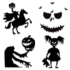 Halloween Skeleton Stickers Decor for Room, Door and window