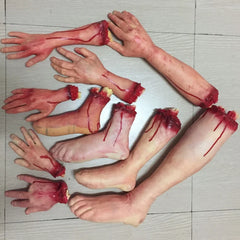 Halloween Fake Blooded Hand and Limbs