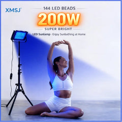 200W UV Tanning Lamp with Adjustable Tripod