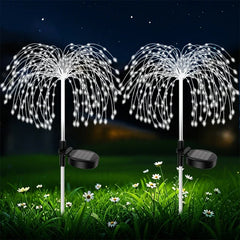 Firework Pathway Decor Outdoor Solar Lights