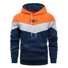 Mens Paris Fashion Hoodie Winter Casual Daily Wear Pullover