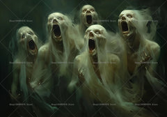 Halloween Party Zombie Wall Decorations